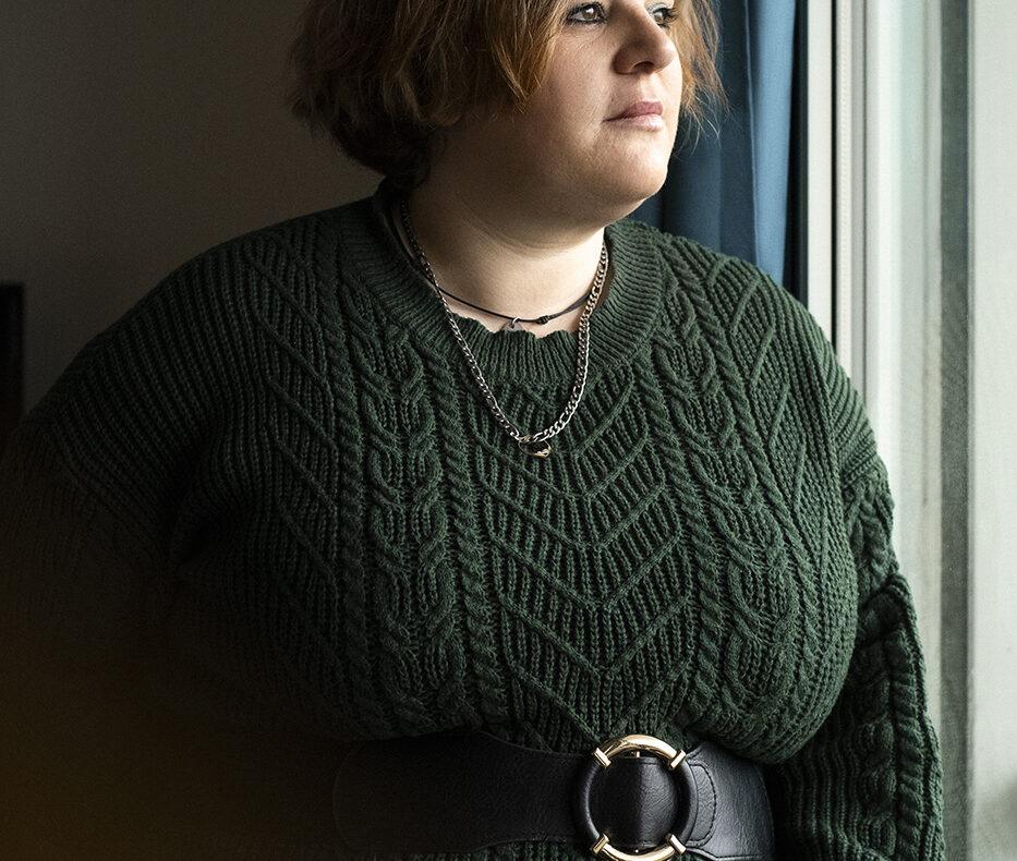 Portrait délicat pour le journal Libération