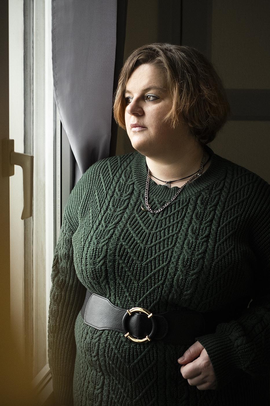 Portrait délicat pour le journal Libération