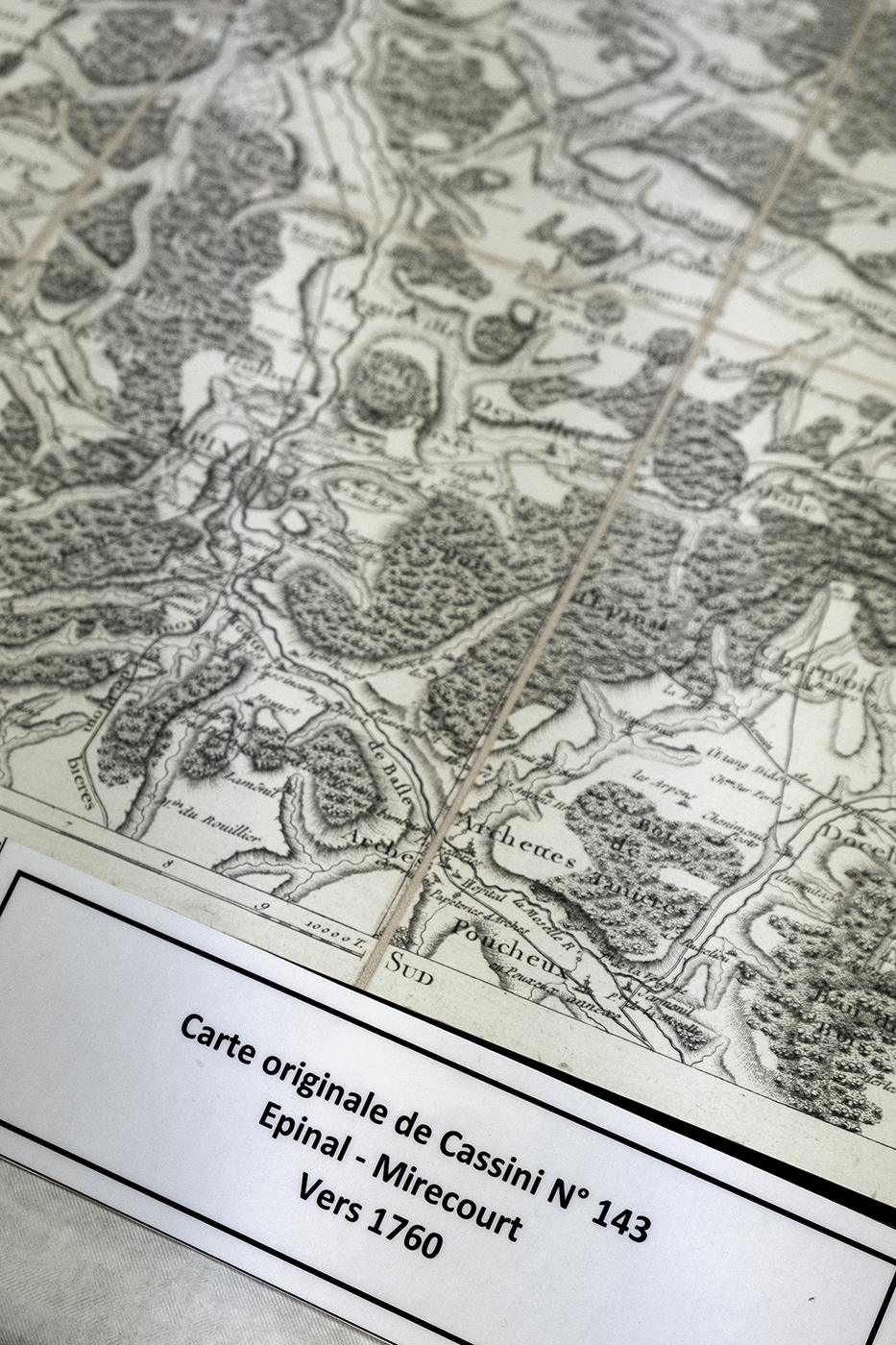 Les cartes de Cassini